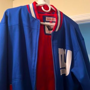 Adult Small Traditional fit- New York Football Giants Mitchell and Ness